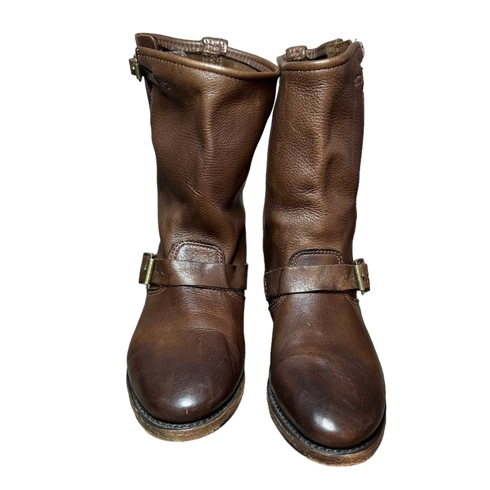 Vintage Shoe Company made in USA buckle boots size 8 - Picture 3 of 8
